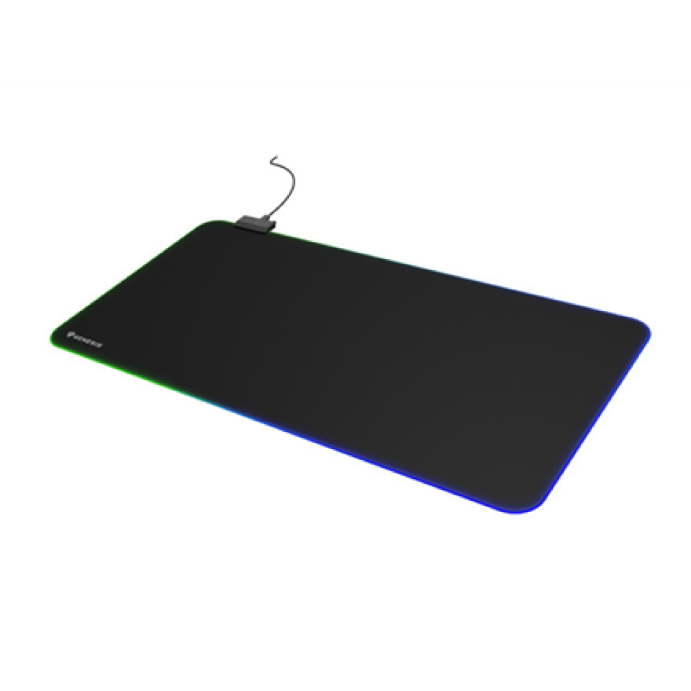 Genesis Mouse Pad , Boron 500 XXL RGB , Mouse pad , 400 x 800 x 4 mm , Black