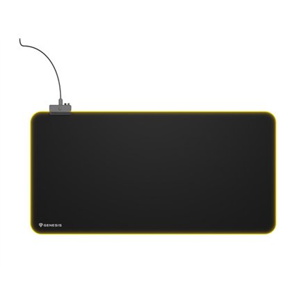 Genesis Mouse Pad , Boron 500 XXL RGB , Mouse pad , 400 x 800 x 4 mm , Black