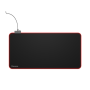 Genesis Mouse Pad , Boron 500 XXL RGB , Mouse pad , 400 x 800 x 4 mm , Black