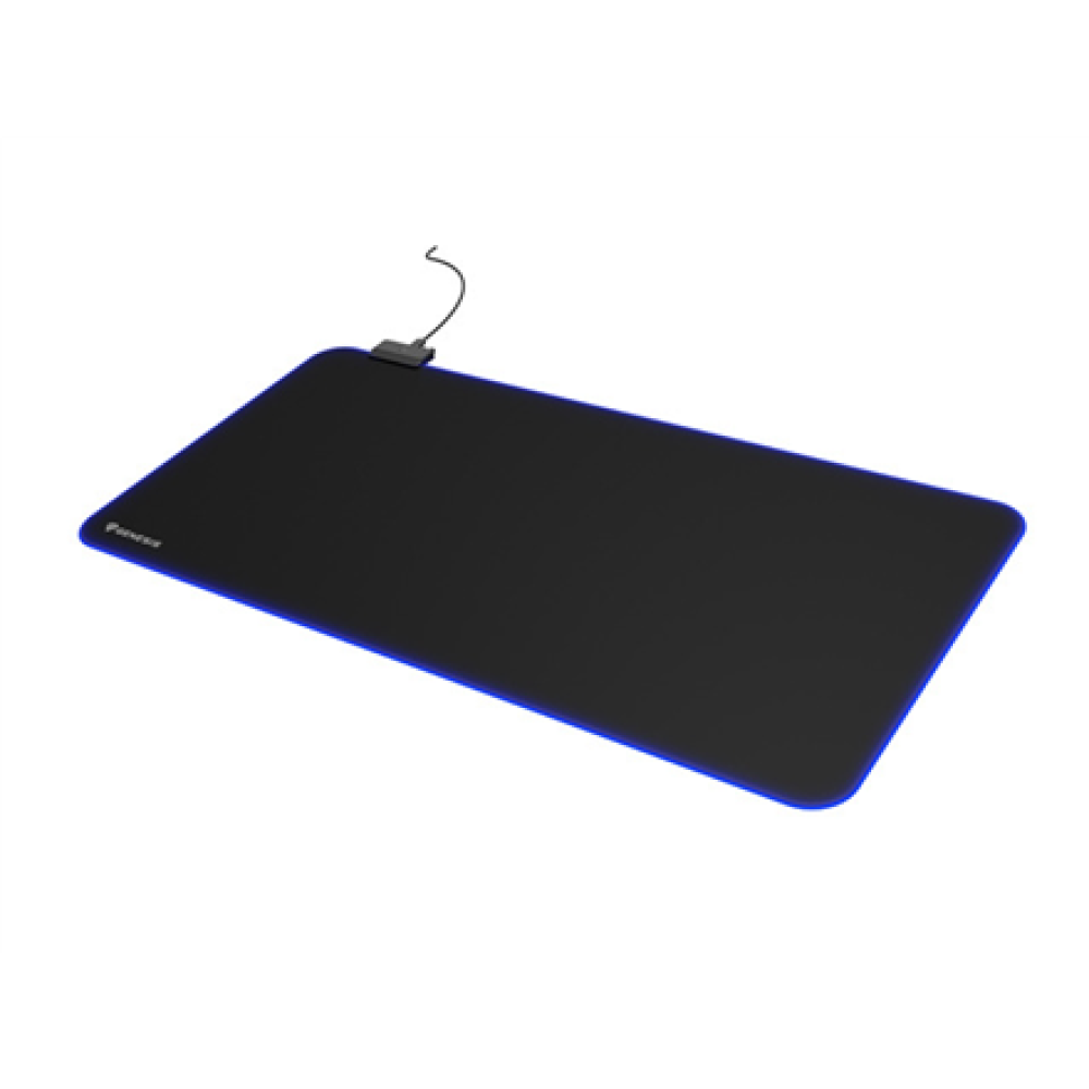 Genesis Mouse Pad , Boron 500 XXL RGB , Mouse pad , 400 x 800 x 4 mm , Black