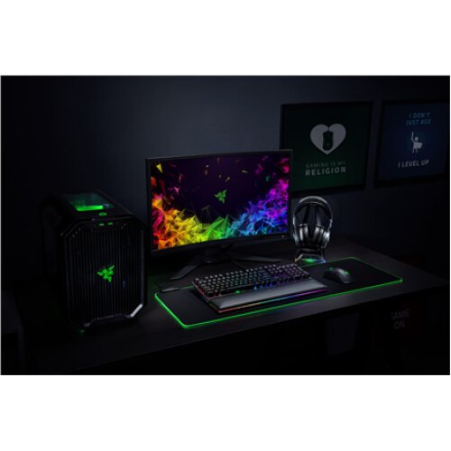 Razer Gaming Headset for Xbox One, Wireless, Nari Ultimate, Black/Green, Built-in microphone