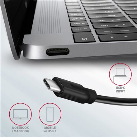 AXAGON SuperSpeed USB-C 10 Gbps SPEEDSTER 4 Hub , HMC-4G2