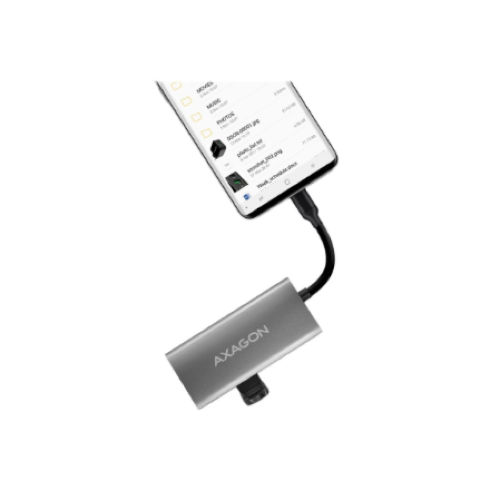 AXAGON SuperSpeed USB-C 10 Gbps SPEEDSTER 4 Hub , HMC-4G2