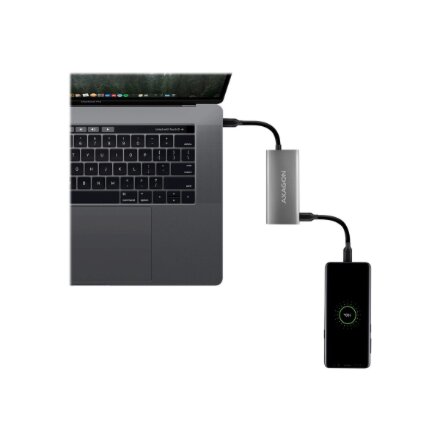 AXAGON SuperSpeed USB-C 10 Gbps SPEEDSTER 4 Hub , HMC-4G2