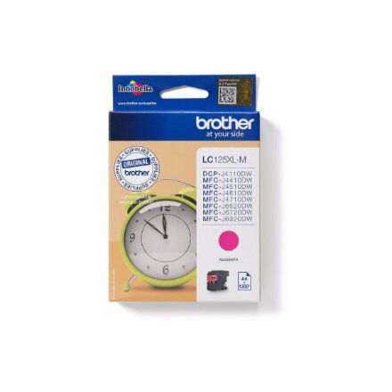 Brother LC125XLM , Ink Cartridge , Magenta