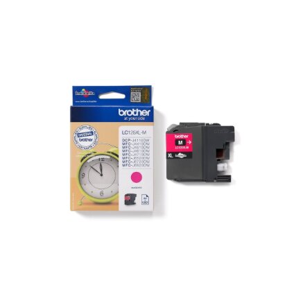 Brother LC125XLM , Ink Cartridge , Magenta