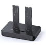 Gembird Desktop dual drive USB Type-C M.2 NVME (and SATA) SSD docking station, Black , DD2-U3M2