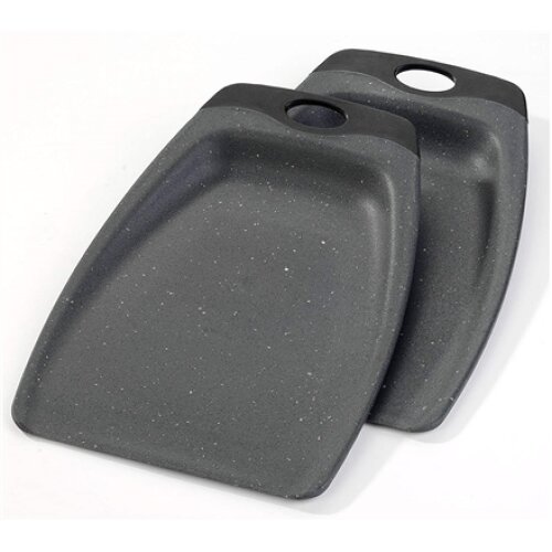 Stoneline , Shovel-shaped cutting boards , 10980 , Kunststoff , 2 pc(s) , Anthracite