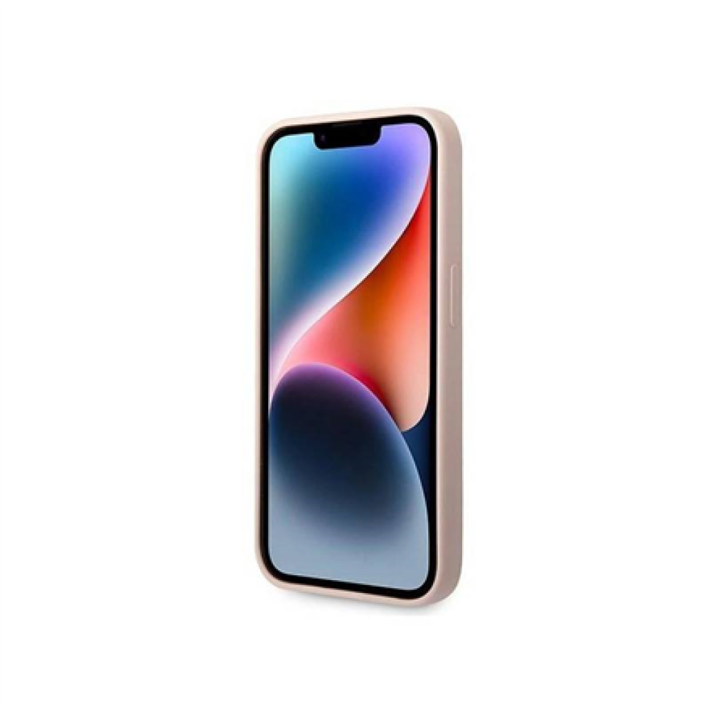 Karl Lagerfeld KLHMP14XSLKHLP , Back cover , Apple , iPhone 14 Pro Max , Silicone , Pink