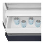 Midea Refrigerator , MDRB542BIE70 , Energy efficiency class Class E , Free standing , Height 191 cm , Combi , No Frost system , Fridge net capacity 257 L , Freezer net capacity 135 L , Display , 38 dB , Grey