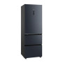 Midea Refrigerator , MDRB542BIE70 , Energy efficiency class Class E , Free standing , Height 191 cm , Combi , No Frost system , Fridge net capacity 257 L , Freezer net capacity 135 L , Display , 38 dB , Grey