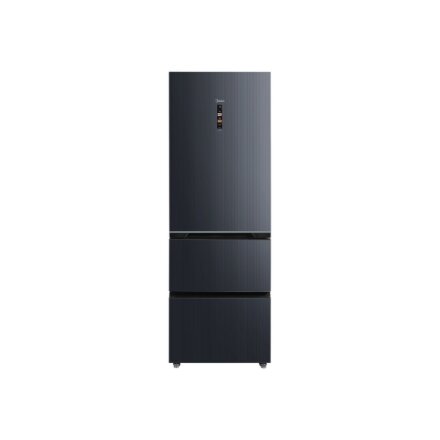 Midea Refrigerator , MDRB542BIE70 , Energy efficiency class Class E , Free standing , Height 191 cm , Combi , No Frost system , Fridge net capacity 257 L , Freezer net capacity 135 L , Display , 38 dB , Grey