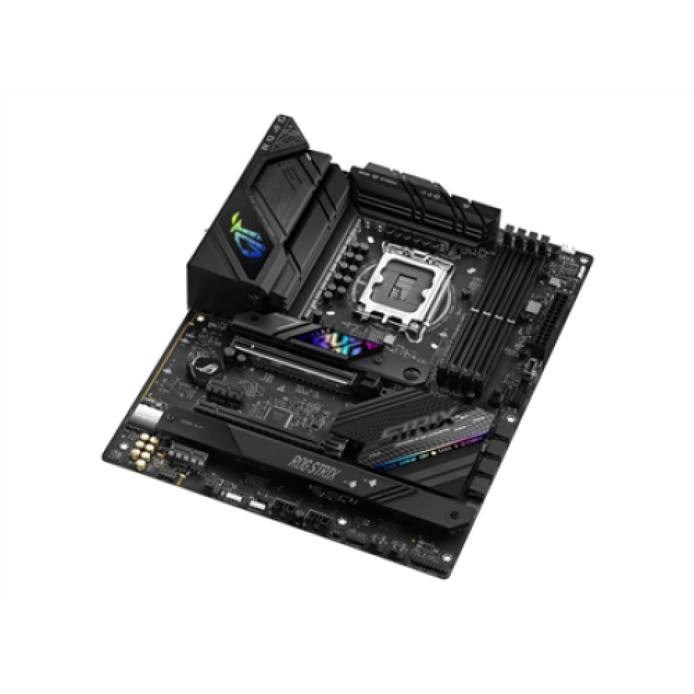 Asus ROG STRIX B760-F GAMING WIFI Processor family Intel Processor socket LGA1700 DDR5 DIMM Memory slots 4 Supported hard disk drive interfaces SATA, M.2 Number of SATA connectors 4 Chipset Intel B760 ATX