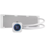 Corsair , iCUE H150i ELITE LCD XT Display , White , Intel, AMD , CPU Liquid Cooler