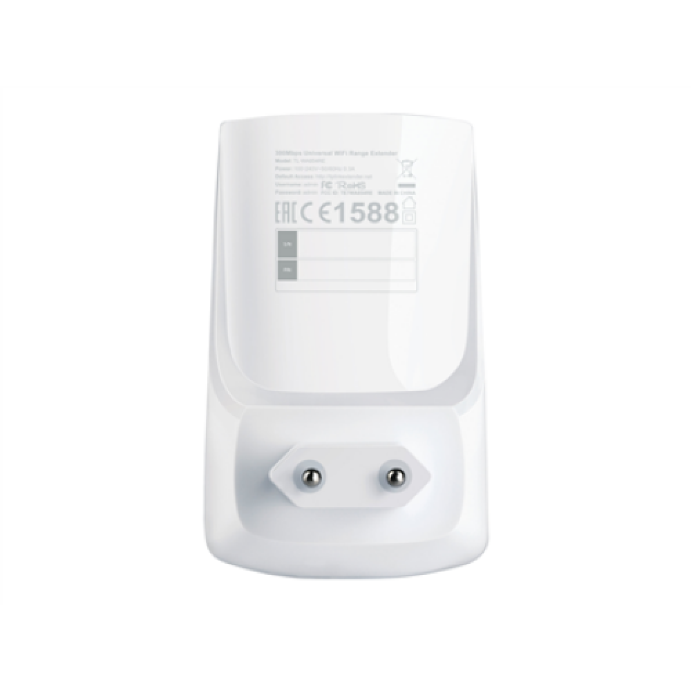 TP-LINK , Extender , TL-WA854RE , 802.11n , 2.4 GHz , 300 Mbit/s , MU-MiMO No , no PoE , Antenna type 2 Internal Antennas