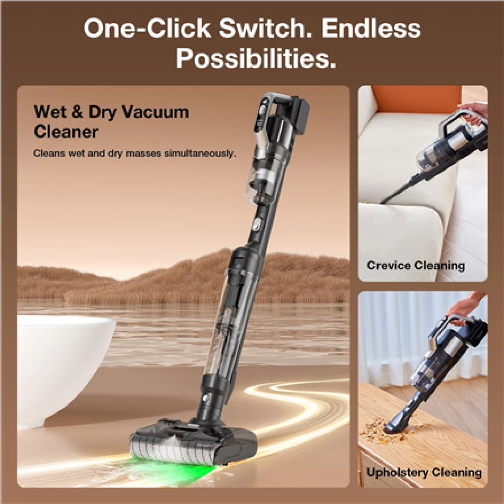 Jimmy Vacuum Cleaner and Washer , PW11 Plus , Cordless operating , Washing function , 400 W , 21.6 V , Operating time (max) 40-75 min , Black/Silver