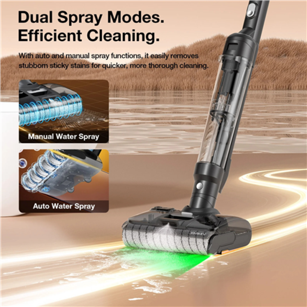 Jimmy Vacuum Cleaner and Washer , PW11 Plus , Cordless operating , Washing function , 400 W , 21.6 V , Operating time (max) 40-75 min , Black/Silver
