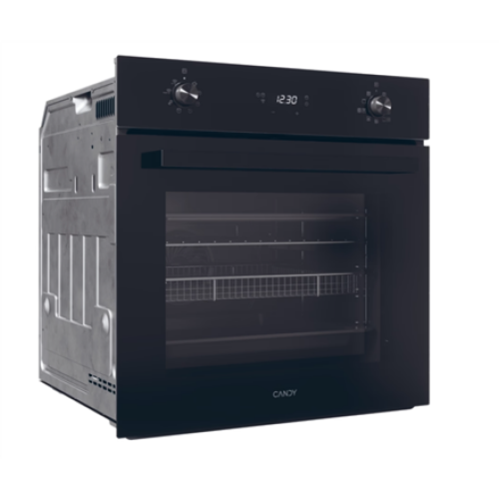 Candy Oven , FMBC A896S E0 , 70 L , Electric , Pyrolysis , Mechanical and electronic , Height 59.5 cm , Width 59.5 cm , Black
