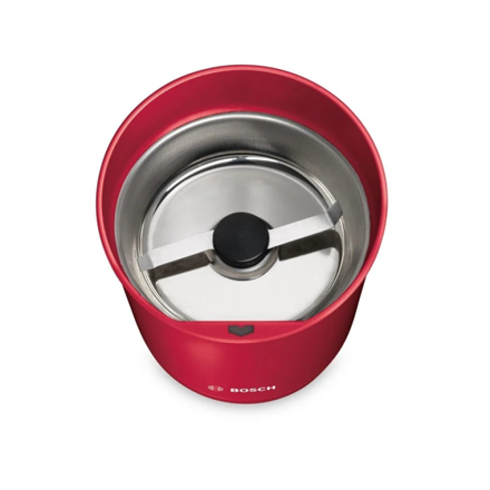 Bosch Electric Coffee Grinder , TSM6A014R , 180 W , Coffee beans capacity 75 g , Red