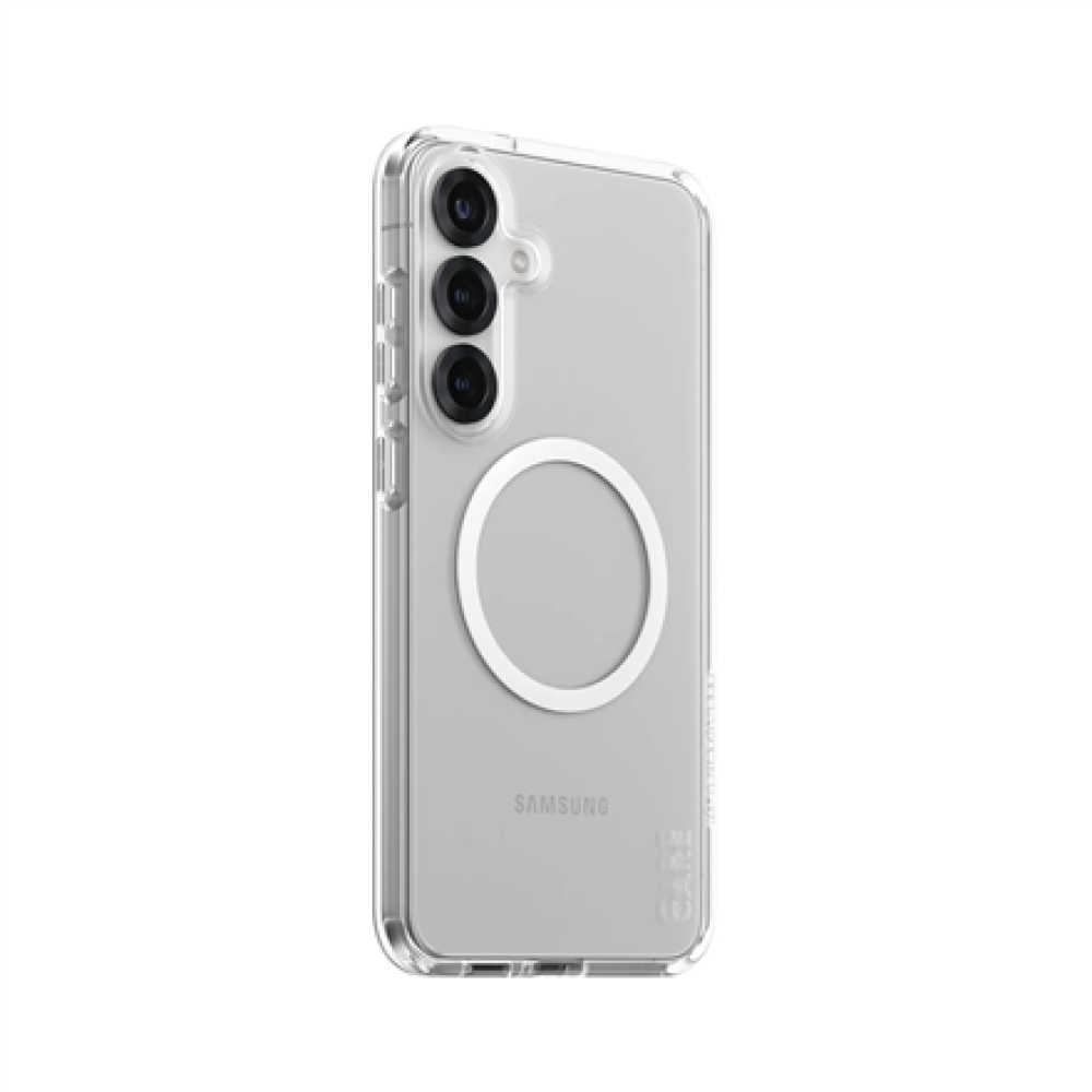 CARE Back protection , Samsung , Galaxy S25+ , Recycled plastic , White