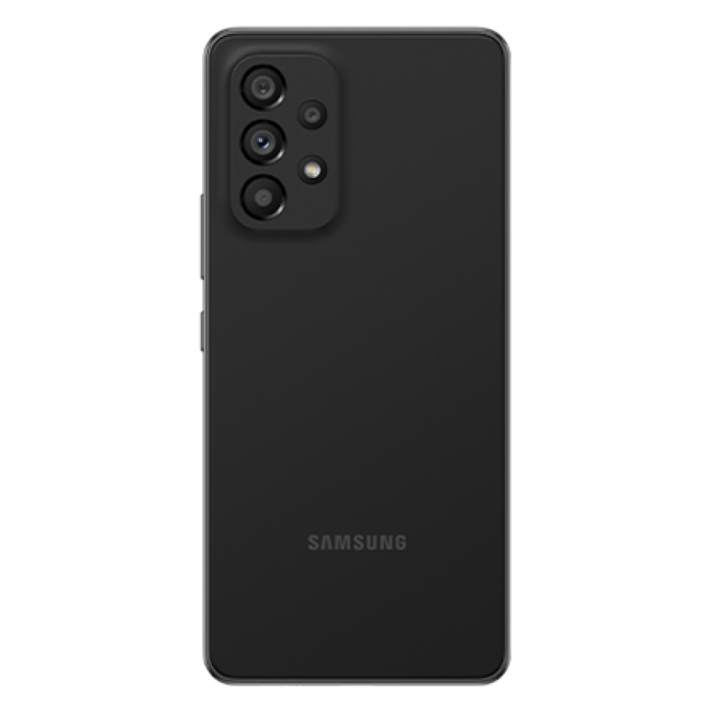 Samsung , Galaxy , A53 A536 , Awesome Black , 6.5 , Super AMOLED , 1080 x 2400 , Internal RAM 6 GB , 128 GB , Dual SIM , Nano-SIM , 4G , 5G , Main camera resolution 64+12+5+5 MP , Secondary camera resolution 32 MP , Android , 12