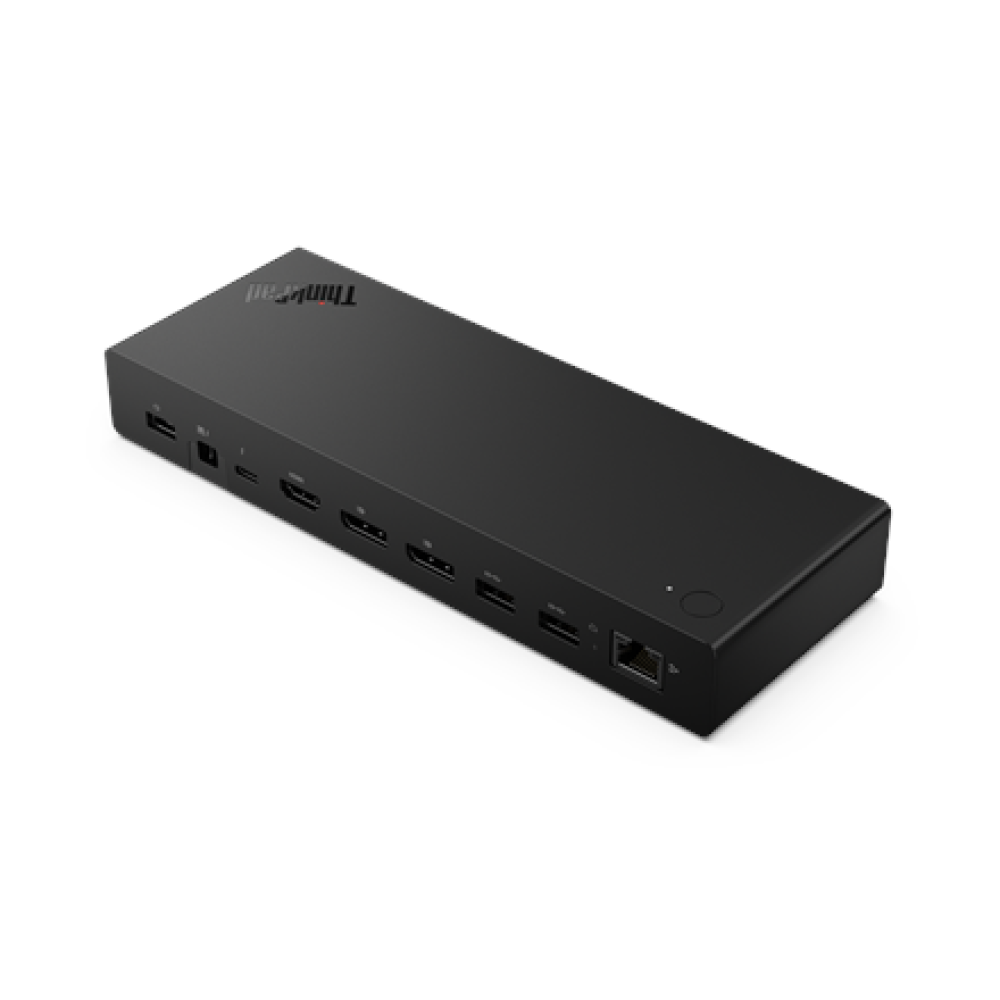 Lenovo ThinkPad Thunderbolt 4 Smart Dock Gen2 7500 - EU , DisplayPorts quantity 2 , HDMI ports quantity 1 , 100 W