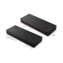 Lenovo ThinkPad Thunderbolt 4 Smart Dock Gen2 7500 - EU , DisplayPorts quantity 2 , HDMI ports quantity 1 , 100 W