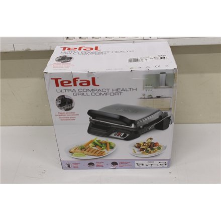 SALE OUT. Tefal GC3060 Grill Ultracompact, 2000W, Grill, Oven, Barbecue functions, Non-stick coating plates, Cooking surface 600, Inox , TEFAL , Contact Grill 3in1 , GC3060 , Table , 2000 W , Inox , DAMAGED PACKAGING