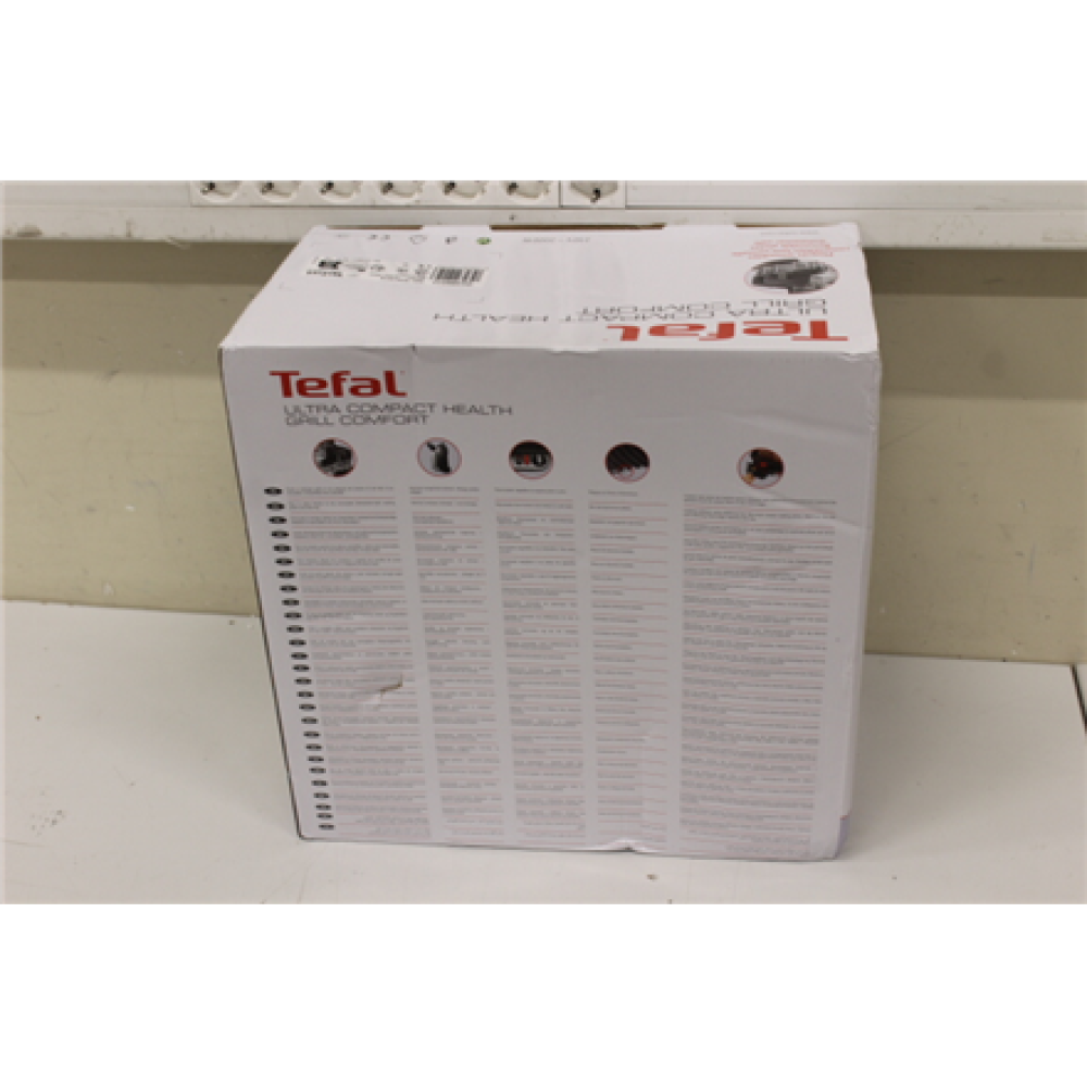SALE OUT. Tefal GC3060 Grill Ultracompact, 2000W, Grill, Oven, Barbecue functions, Non-stick coating plates, Cooking surface 600, Inox , TEFAL , Contact Grill 3in1 , GC3060 , Table , 2000 W , Inox , DAMAGED PACKAGING