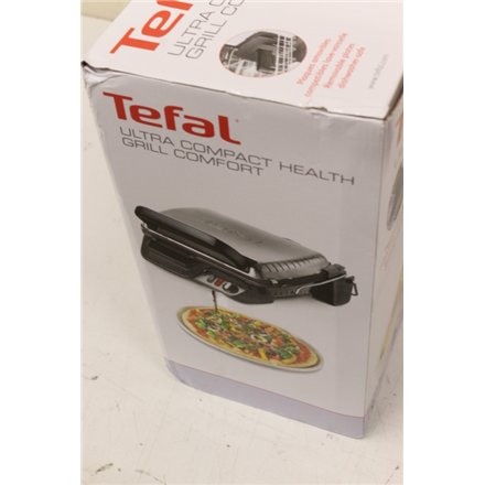 SALE OUT. Tefal GC3060 Grill Ultracompact, 2000W, Grill, Oven, Barbecue functions, Non-stick coating plates, Cooking surface 600, Inox , TEFAL , Contact Grill 3in1 , GC3060 , Table , 2000 W , Inox , DAMAGED PACKAGING