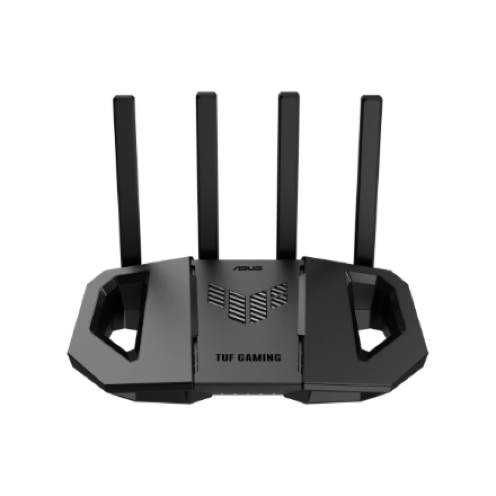 Dual-band Gaming Router , TUF-BE3600 , 802.11ax , 10/100/1000 Mbit/s , Ethernet LAN (RJ-45) ports 5 , Mesh Support Yes , MU-MiMO No , No mobile broadband , Antenna type External , 1x USB 3.2 Gen 1