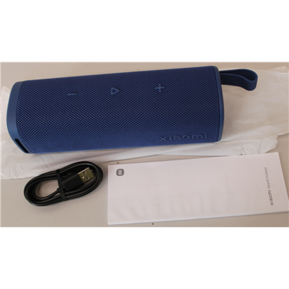 SALE OUT. Xiaomi Sound Outdoor , QBH4265GL , 30 W , Waterproof , Bluetooth , Wireless connection , Portable , Blue , DEMO , 24 month(s)