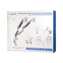 Logilink BP0043 Dual Monitor Desk mount, 13-32,gas spring, aluminum , Logilink