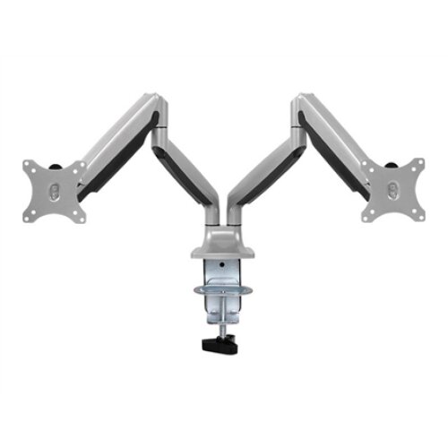 Logilink BP0043 Dual Monitor Desk mount, 13-32,gas spring, aluminum , Logilink
