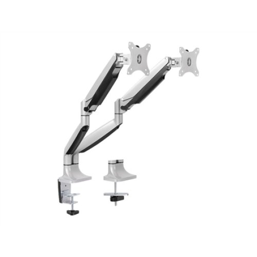 Logilink BP0043 Dual Monitor Desk mount, 13-32,gas spring, aluminum , Logilink
