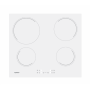 Candy , CH64CCW , Hob , Vitroceramic , Number of burners/cooking zones 4 , Touch , White