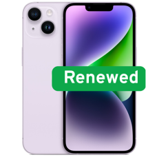 Apple , RENEW , Grade A , iPhone 14 , Purple , 6.1 , Super Retina XDR OLED , 2532 x 1170 pixels , A15 Bionic , 6 GB , 128 GB , Dual SIM , 5G , 12+12 MP , iOS , 18