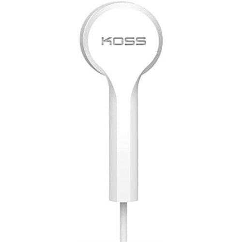 Koss , Headphones , KEB9iW , Wired , In-ear , Microphone , White