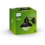 Outdoor wall lamp PHILIPS HOVERFLY, IP44 1xE27, max 60 W, 22.2x24.8x22.4cm