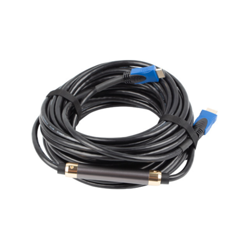 Lanberg HDMI M/M V2.0 Cable, 4K CU , CA-HDMI-20CU-0200-BK , 20 m