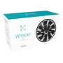 Duux , Fan , Whisper , Stand Fan , White , Diameter 34 cm , Number of speeds 26 , Oscillation , 2-22 W , Yes , Timer