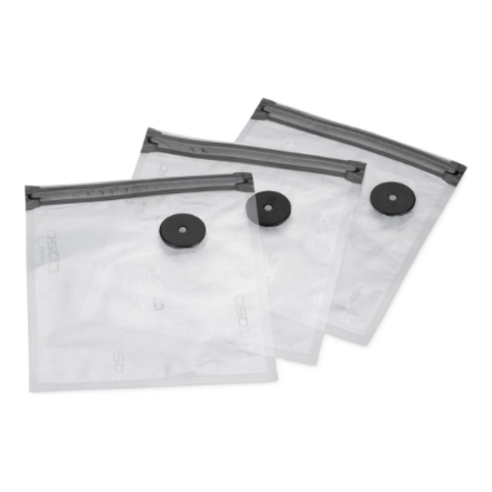 Caso , Zip bags , 01292 , 20 pcs , Dimensions (W x L) 20 x 23 cm