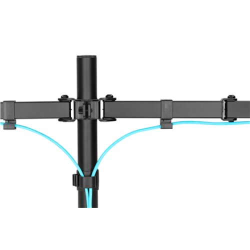 Digitus , Desk Mount , Swivel, Height adjustment , 15-32 , Maximum weight (capacity) 8 kg , Black