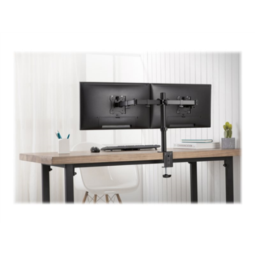 Digitus , Desk Mount , Swivel, Height adjustment , 15-32 , Maximum weight (capacity) 8 kg , Black