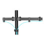 Digitus , Desk Mount , Swivel, Height adjustment , 15-32 , Maximum weight (capacity) 8 kg , Black