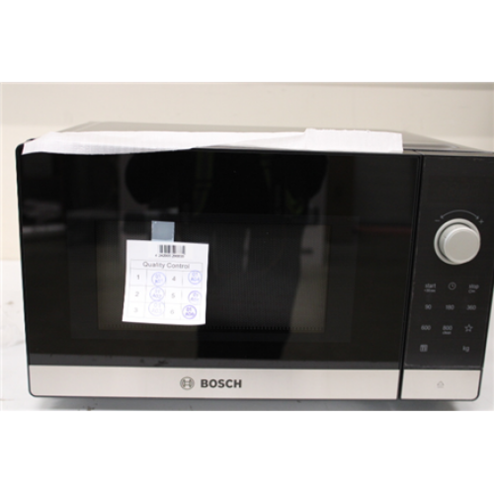 SALE OUT. Bosch FFL023MS2 , Microwave Oven , Free standing , 20 L , 800 W , Black , DAMAGED PACKAGING, SCRATCHES ON TOP AND SIDE