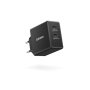Lenovo Dual USB-C 65W GaN Charger , USB-C , 65 W , Charger