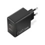 Lenovo Dual USB-C 65W GaN Charger , Charger , USB-C , 65 W