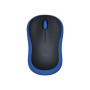 Logitech , Mouse , M185 , Wireless , Blue/ black