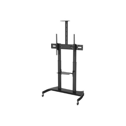 Neomounts Floor stand , PLASMA-M1950E TV trolley , Adjustable Height, Tilt , 60-100 , Maximum weight (capacity) 100 kg , Black